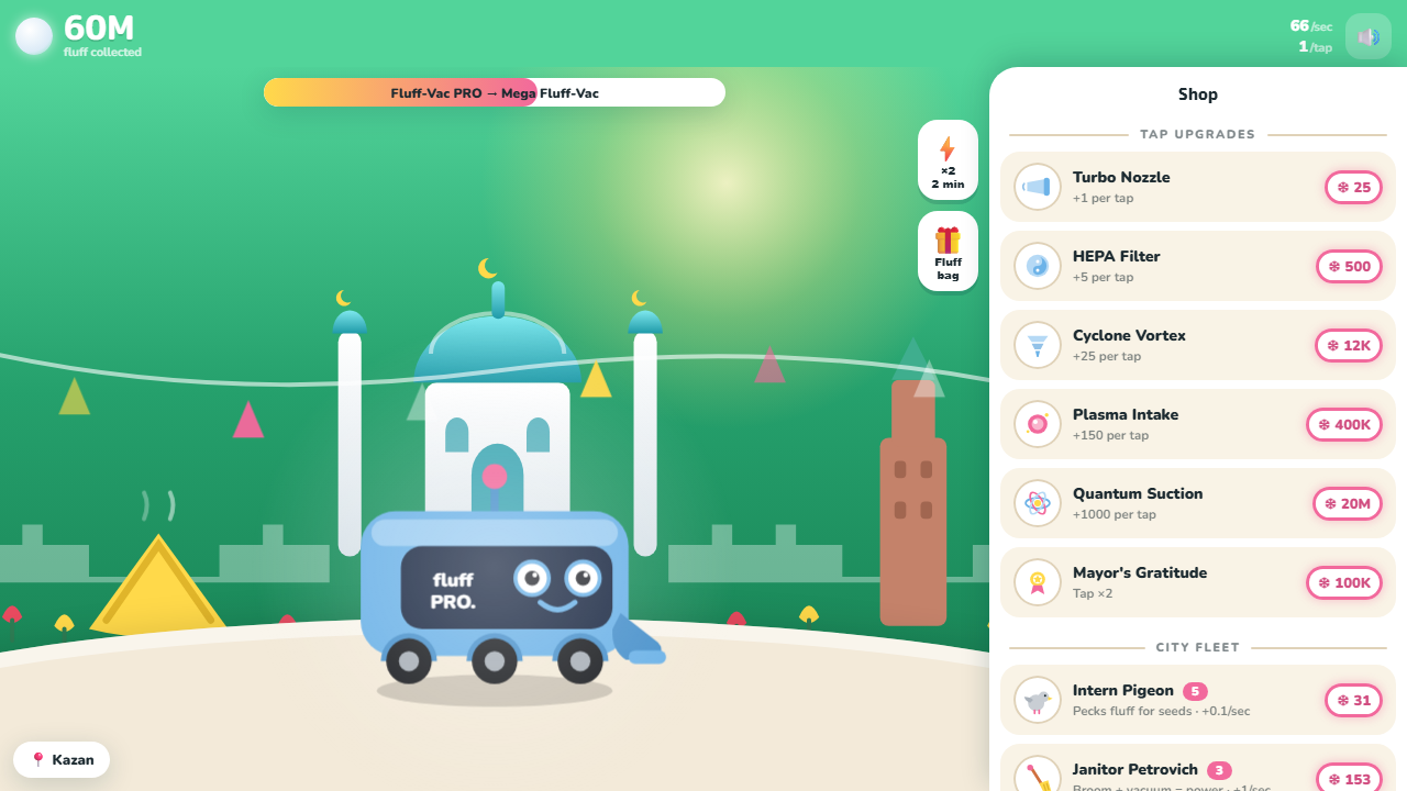 Fluff Vac: Evolution — screenshot 4