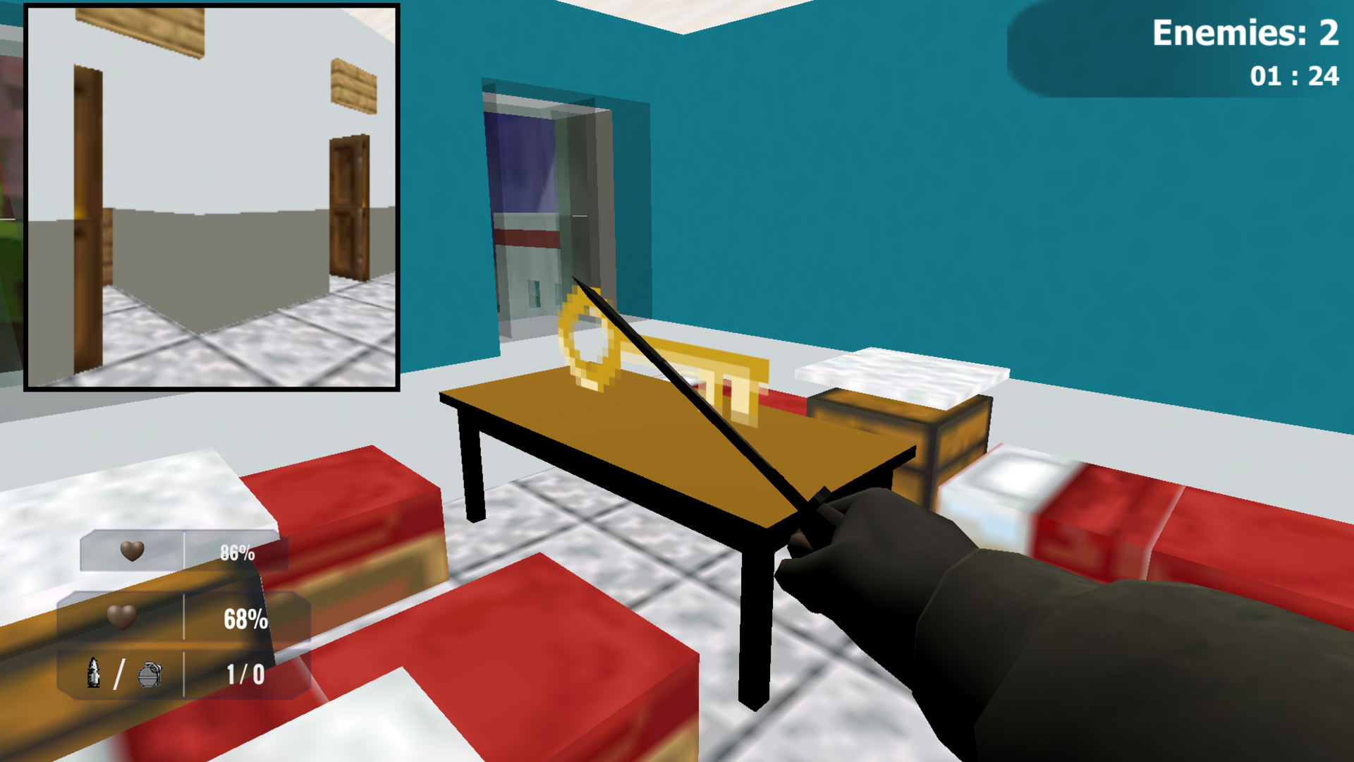 Escape from nuthouse - For two players! screenshot