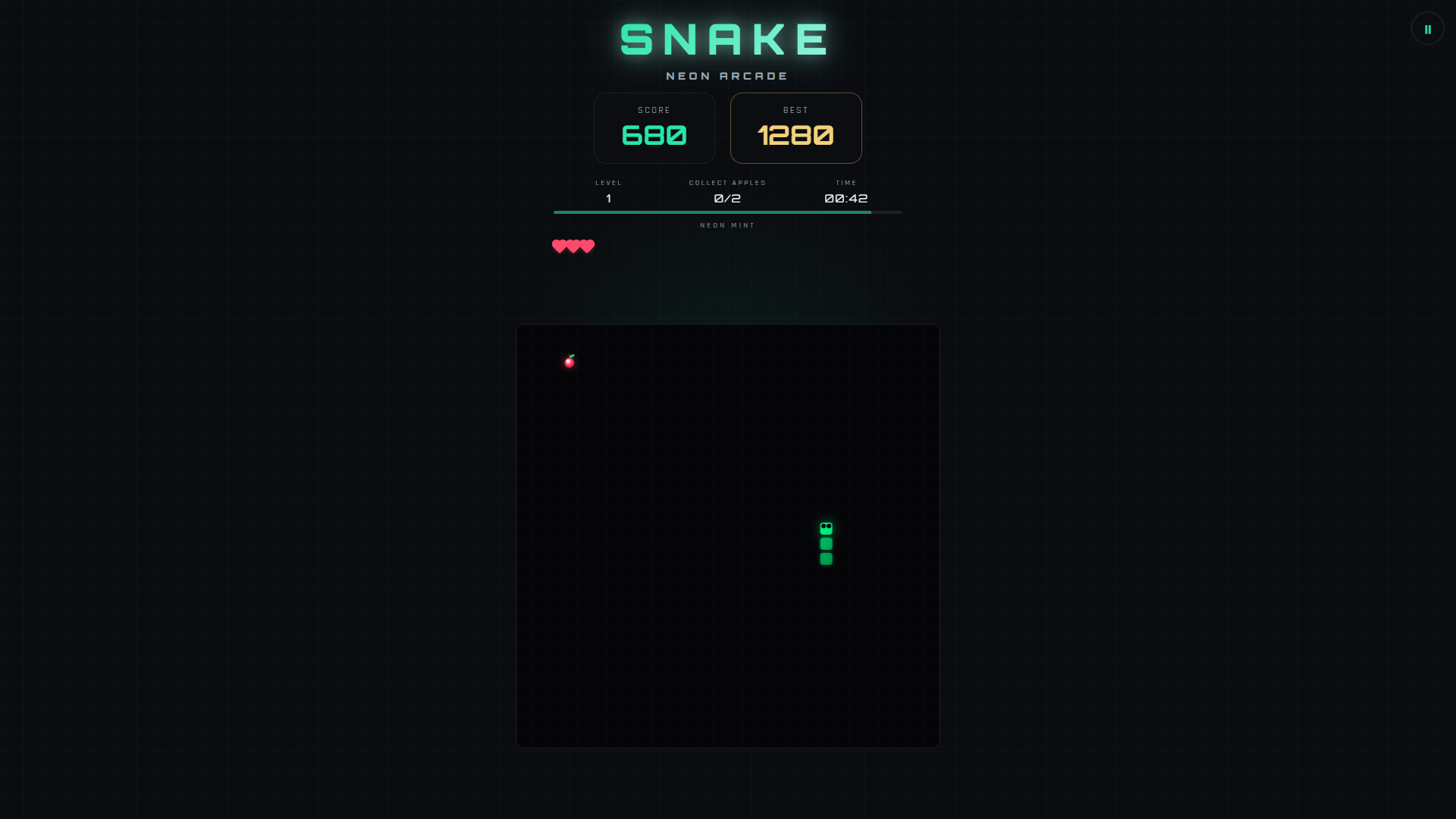 Snake: Neon Arcade — screenshot 4