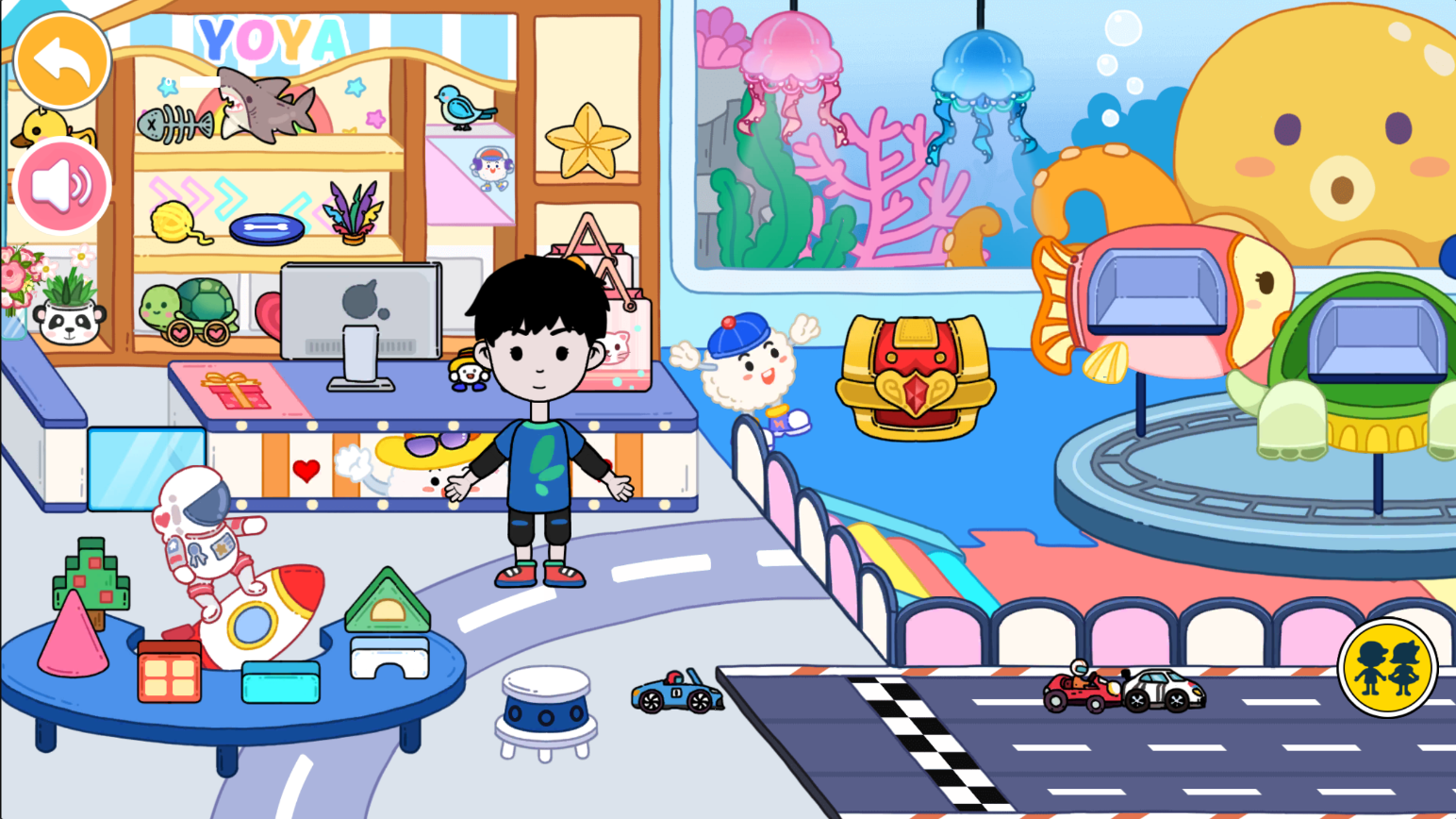 Toca Avatar: Fun City screenshot