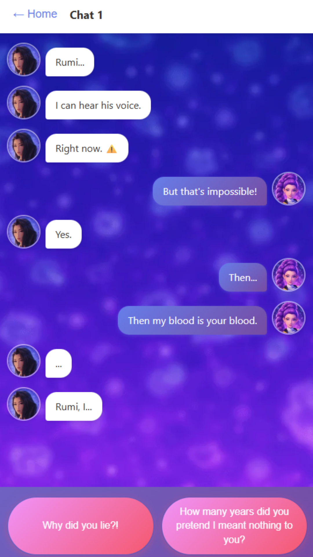 K-Pop Demon Hunters: Chat with Rumi screenshot 6