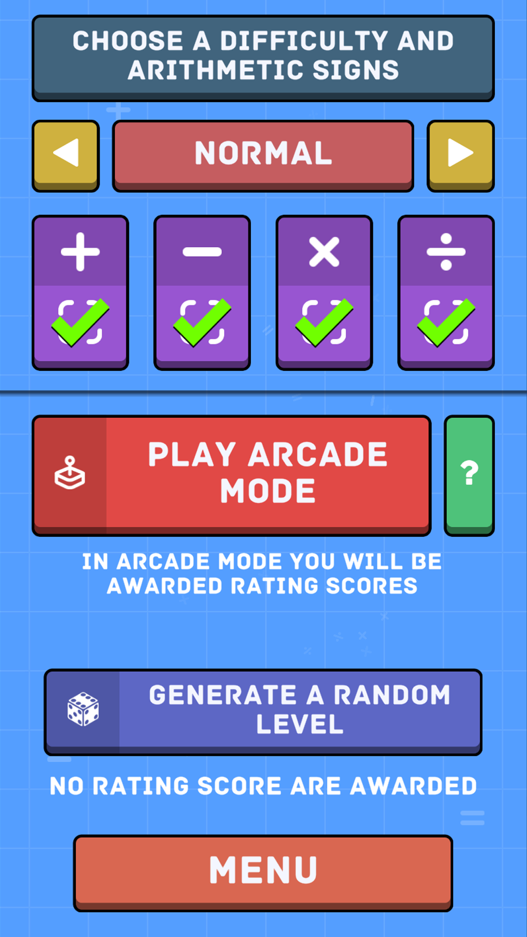 Mathematical crossword screenshot 6