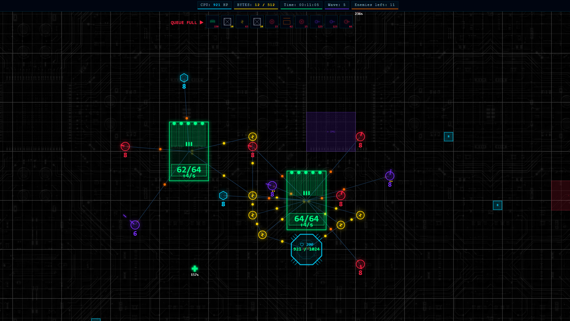 Tower defense: CYBER CORE — screenshot 3