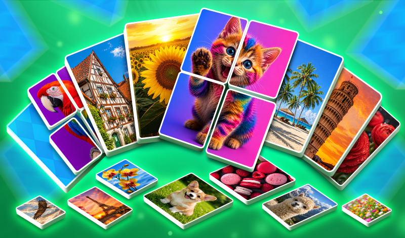 Jigsaw Сard Solitaire game cover