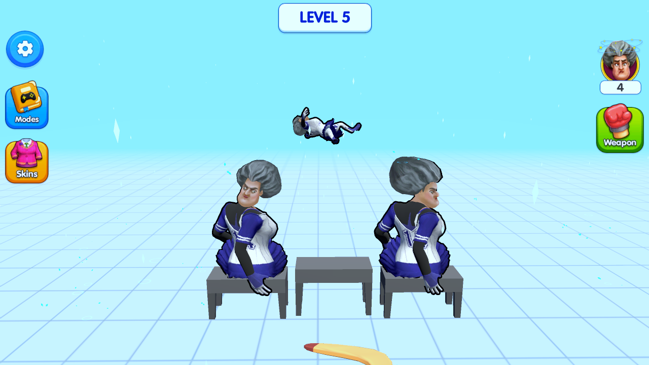 Punch the Angry Teacher: Ragdoll Show — screenshot 1