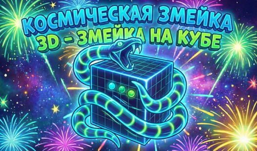 Космическая Змейка 3D - Змейка на Кубе — trailer