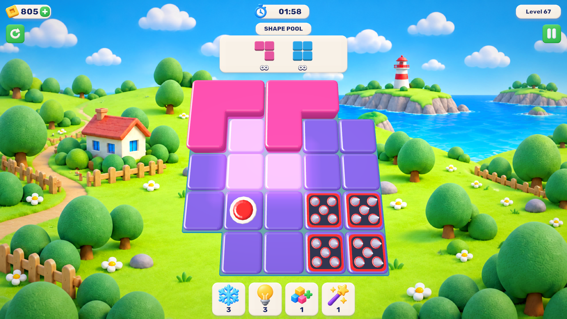 Cubisle: Block Puzzle screenshot 2