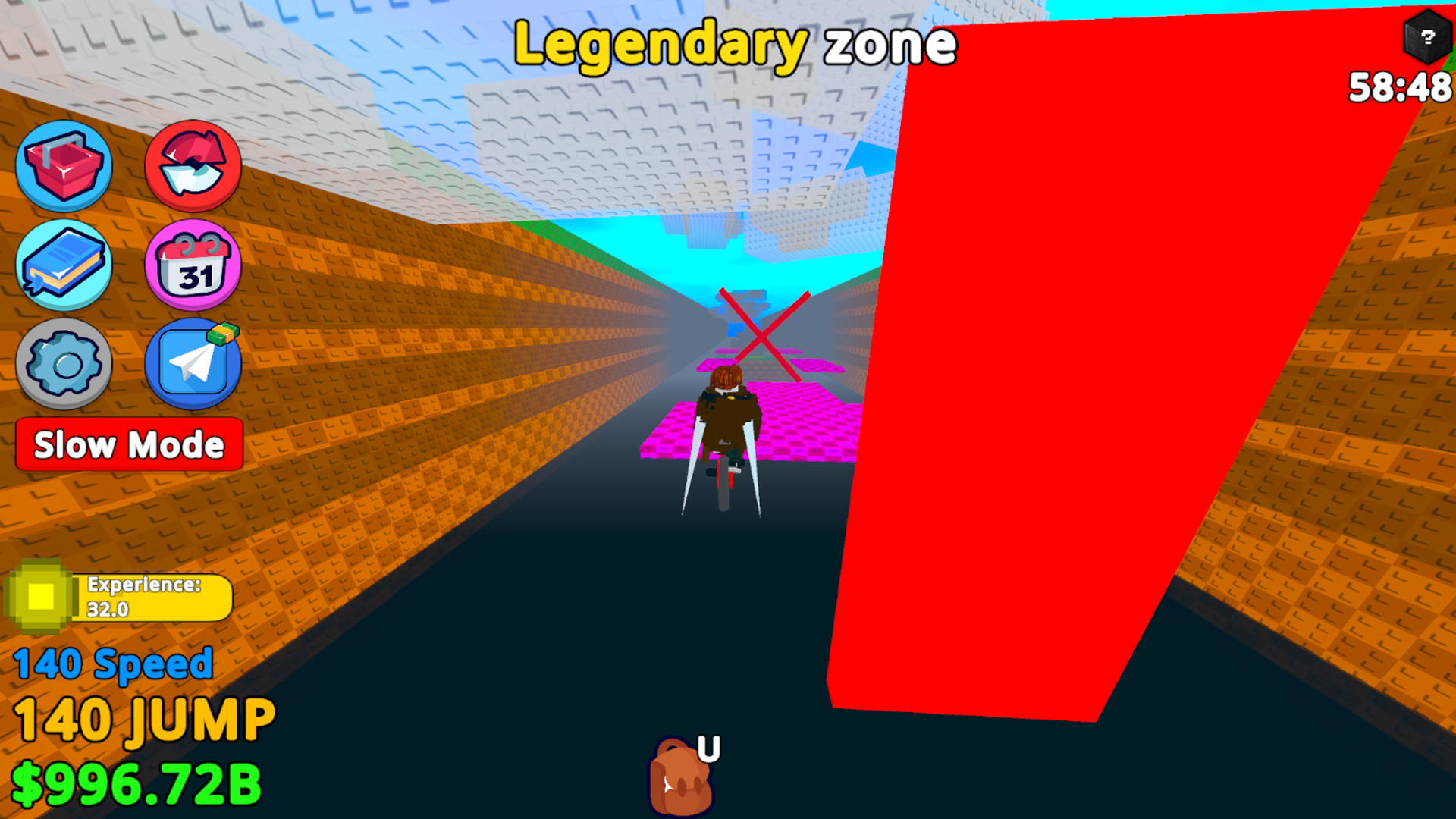 Obby: Tricks on Bicycle for Brainrots! — screenshot 1