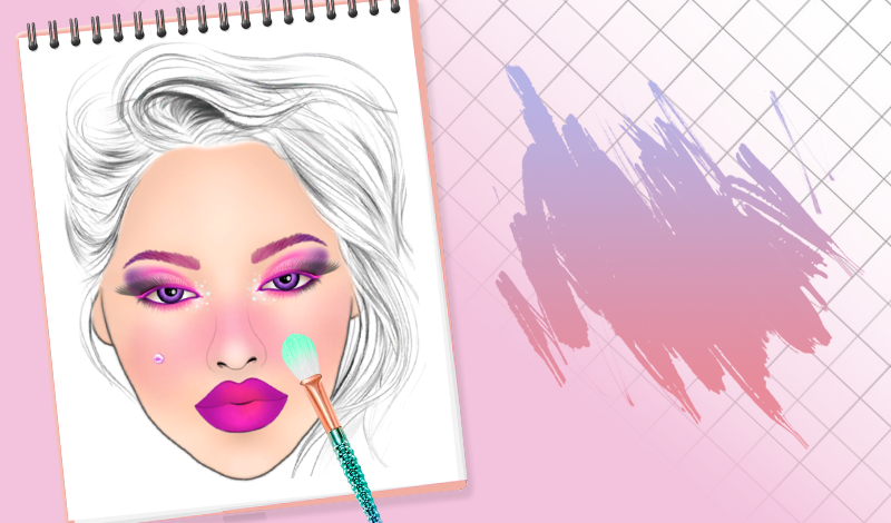 Face Chart - Makeup Guru game cover