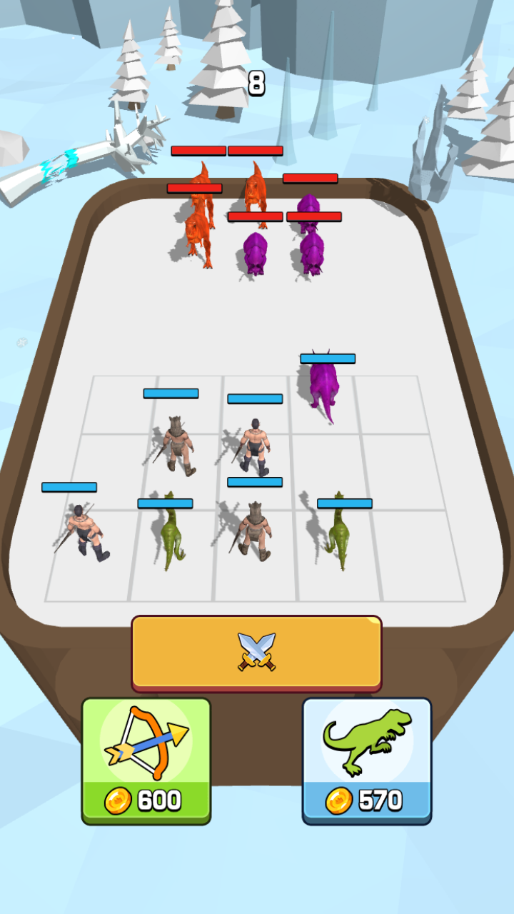 Merge Dinosaur Fight screenshot 6