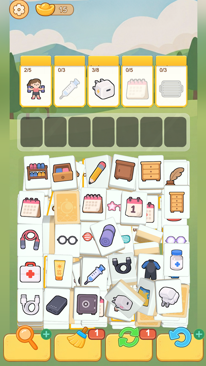 Tile Sort: Super Cards 3D screenshot 4