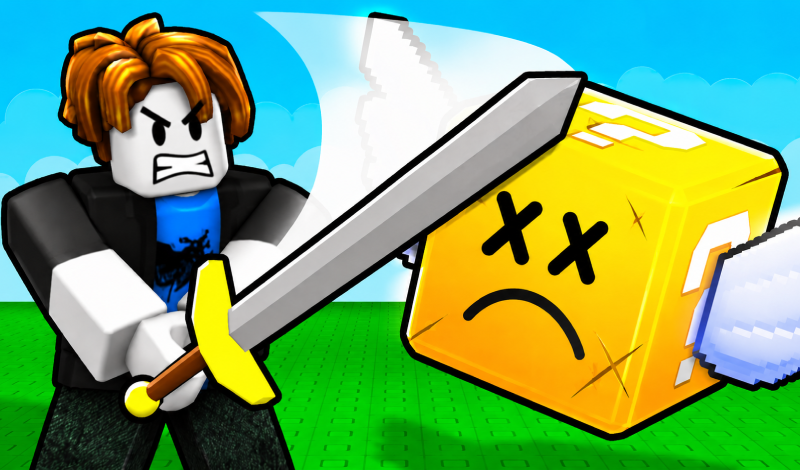 Lucky Block Rush: Fight for Brainrots! game cover