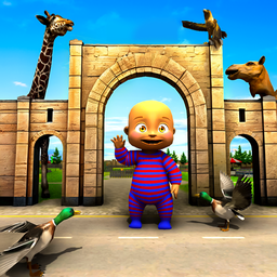 Naughty Baby 3D Daddy Zoo Fun
