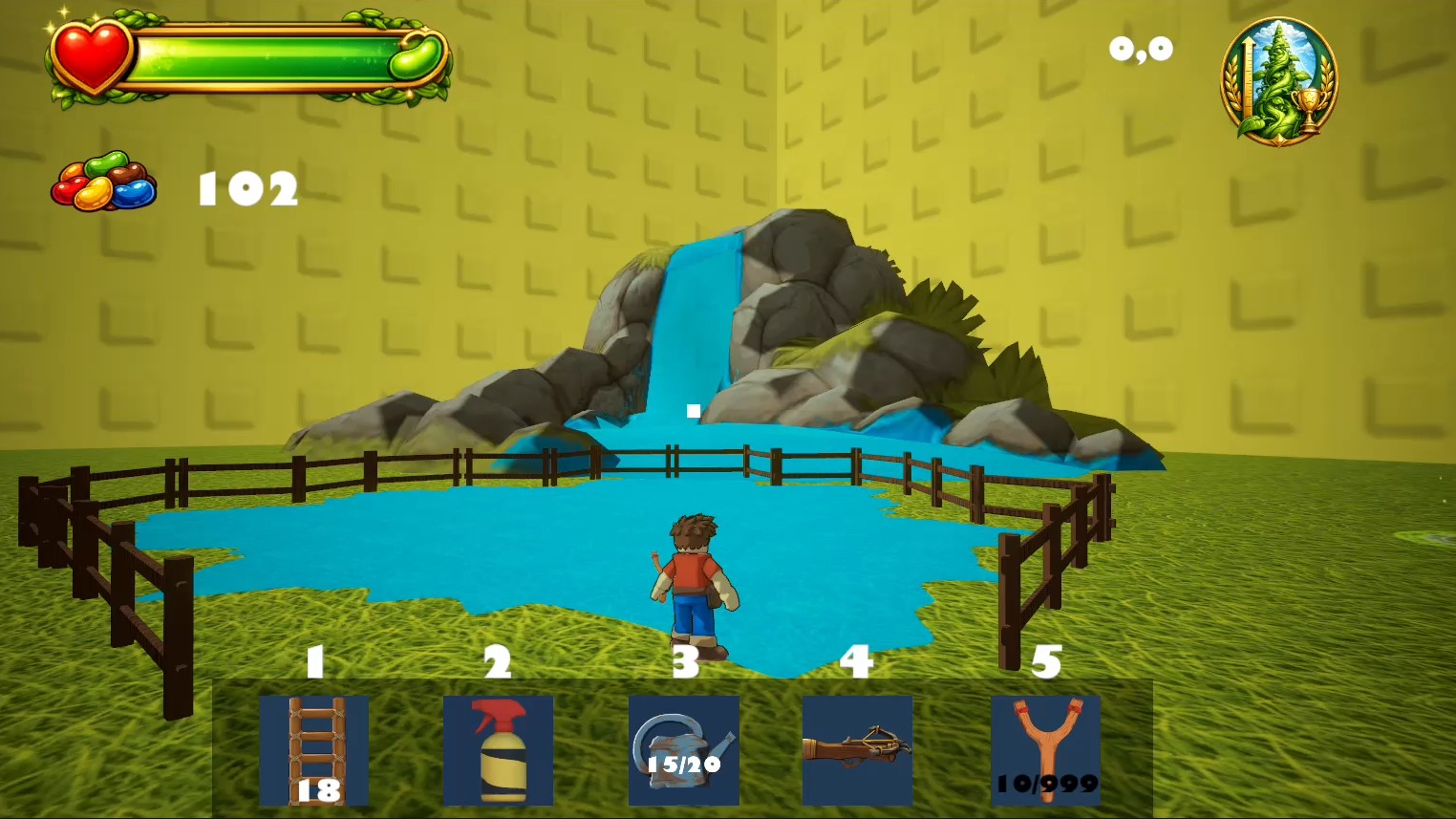 Робби и Бобовый Стебель — screenshot 2