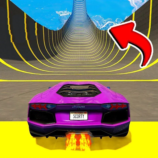 Dangerous Road. To finish line icon