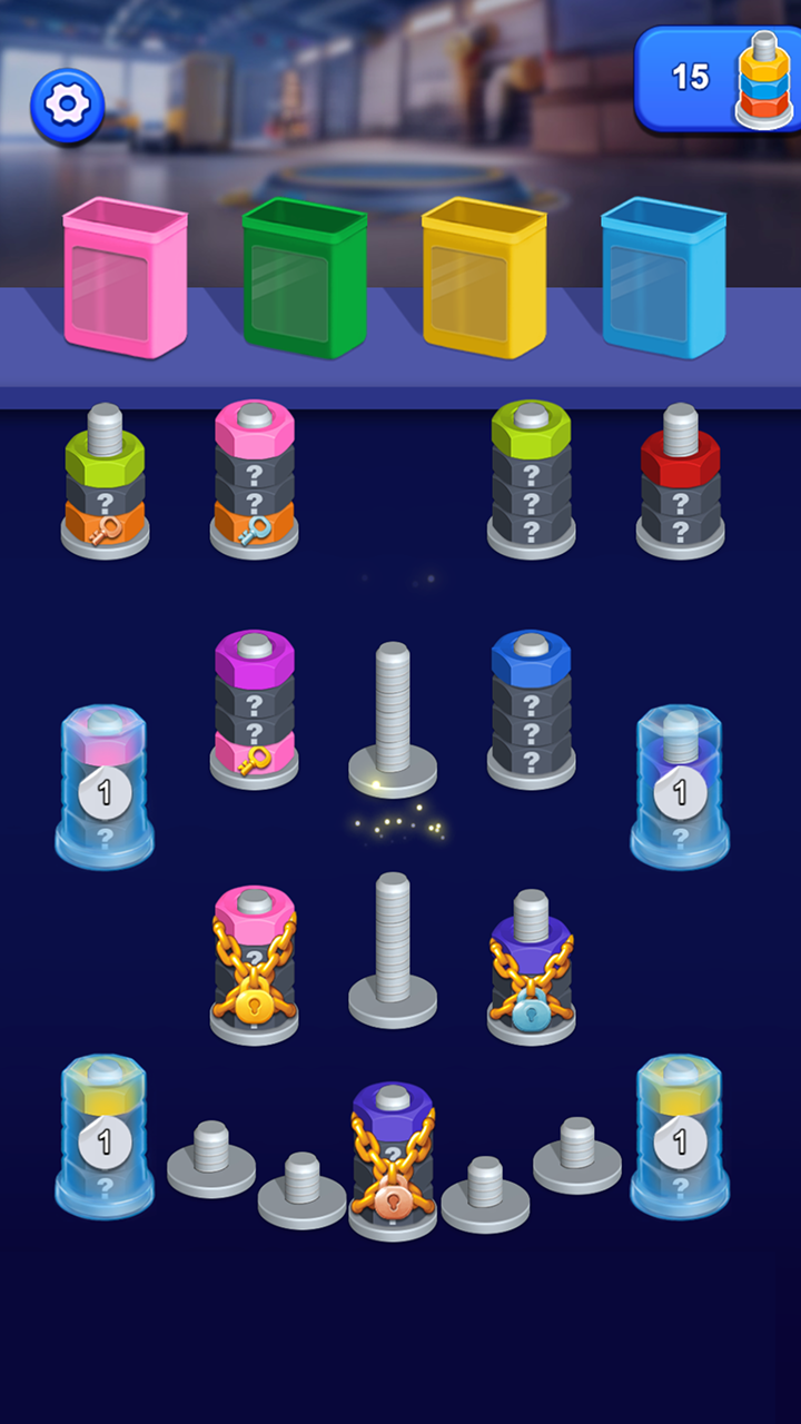 Super Sort: Color Nuts Puzzle screenshot 9