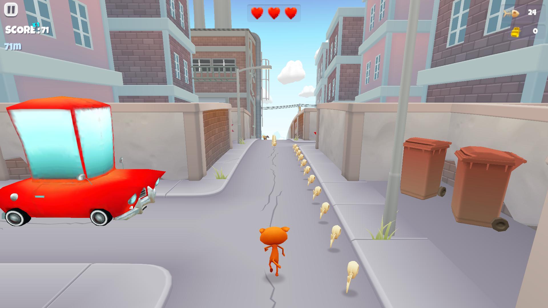 The running cat — screenshot 2