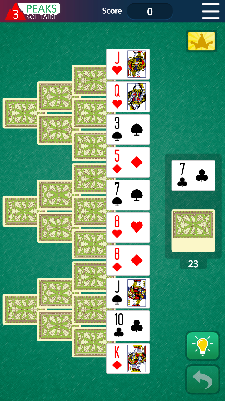 3 Peaks Solitaire screenshot 12