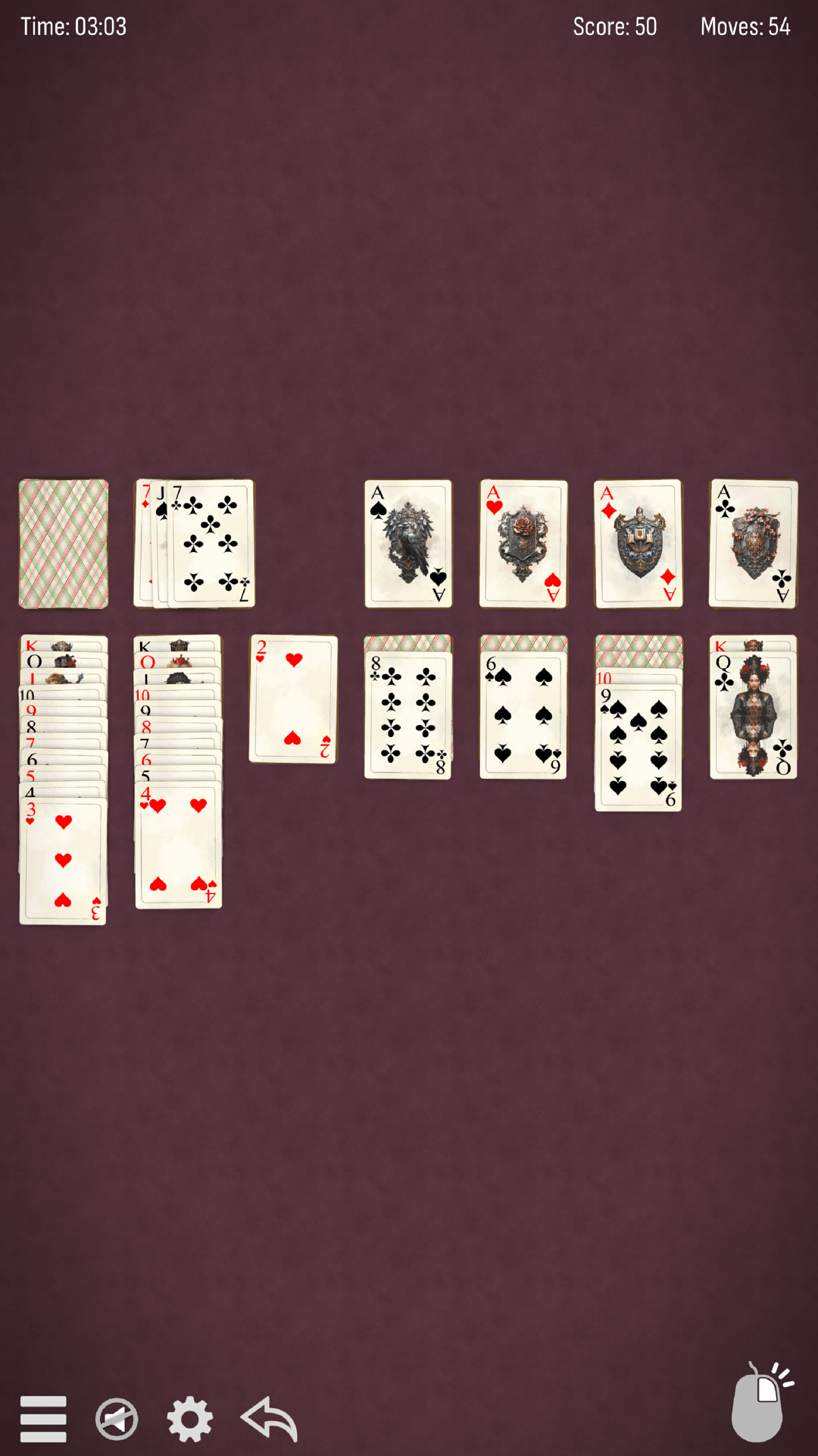 Solitaire "Ace Up" screenshot 6