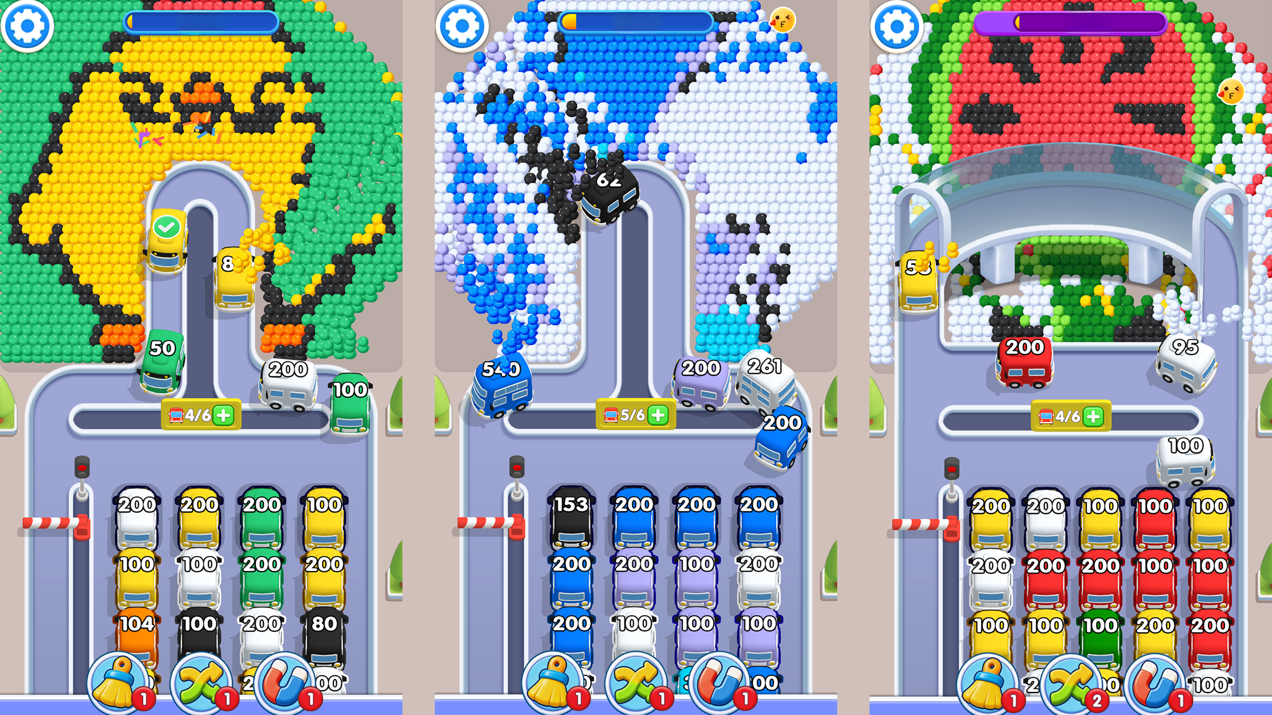 Bus Traffic: Color Jam — screenshot 1