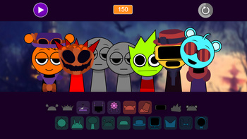 Sprunki on Halloween