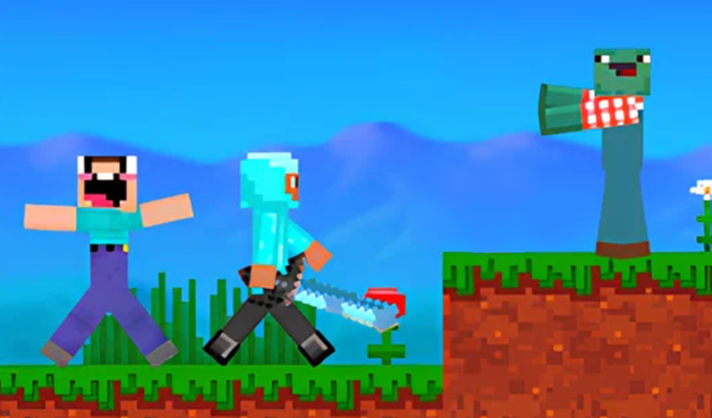 Noob vs Pro 4: Lucky Block game cover
