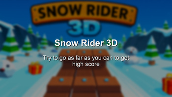 Snow Rider 3D