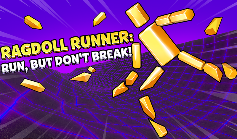 Ragdoll Runner: Run, but Don't Break! game cover