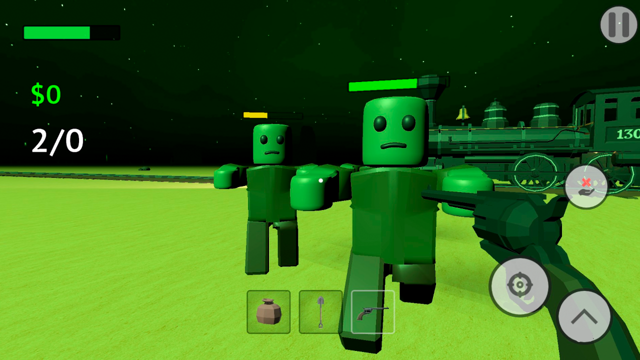Obby vs. Zombies: Dead Rails screenshot
