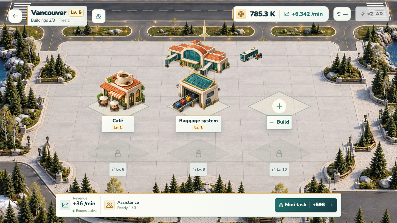 Airline Tycoon: Sky Routes screenshot 2