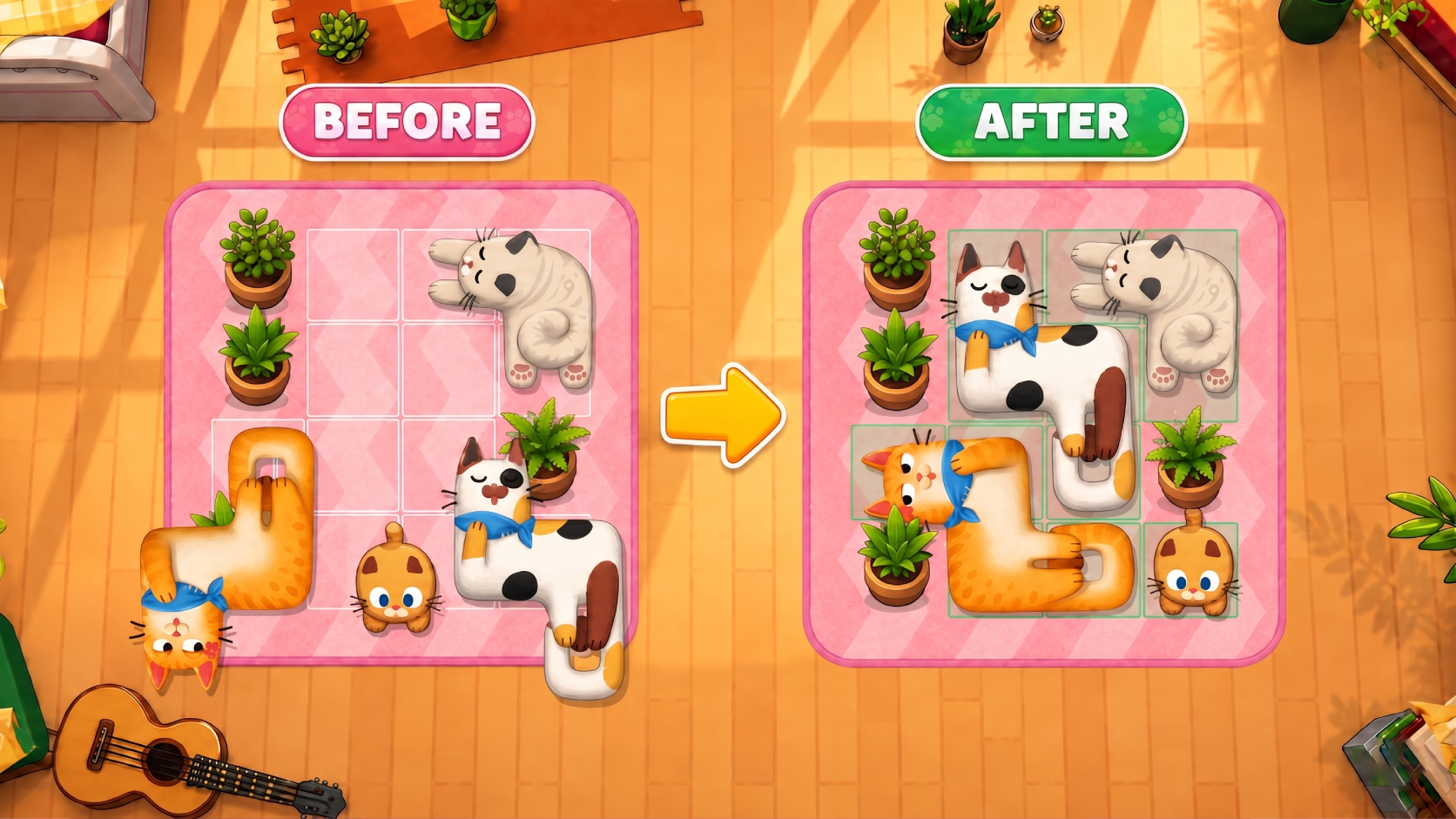 Kotomino: Cat Puzzle — screenshot 2