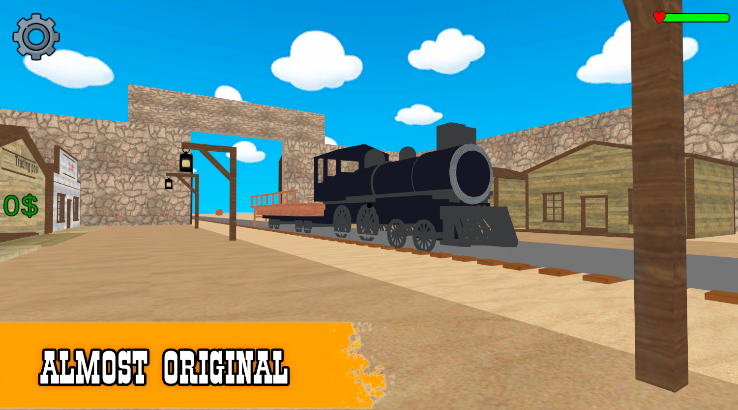 Obby: Dead Rails screenshot