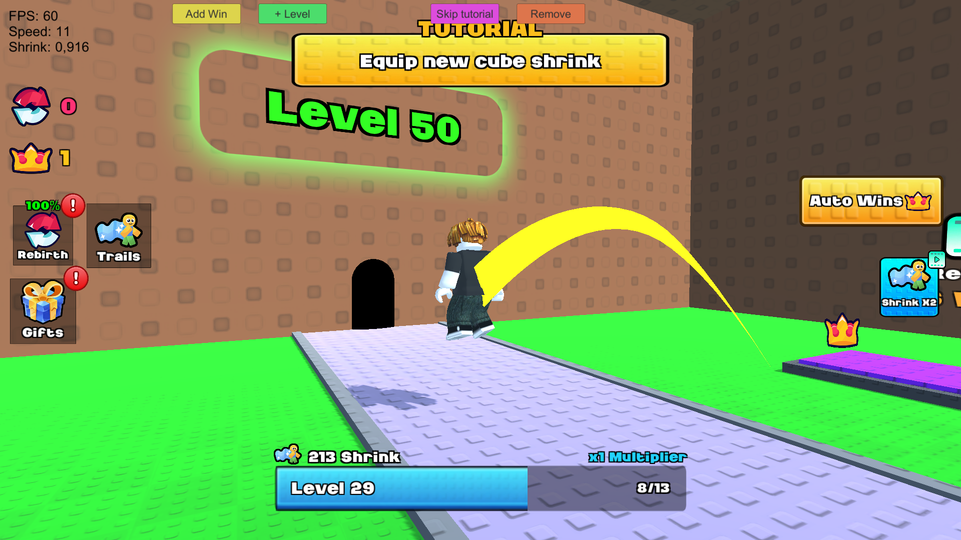 -1 Shrink per Step — screenshot 5