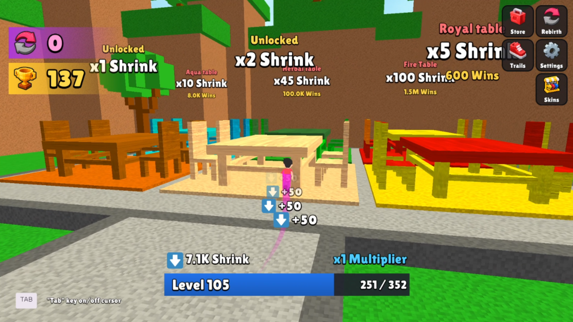 +1 Weight Loss per Step: Obby screenshot 7