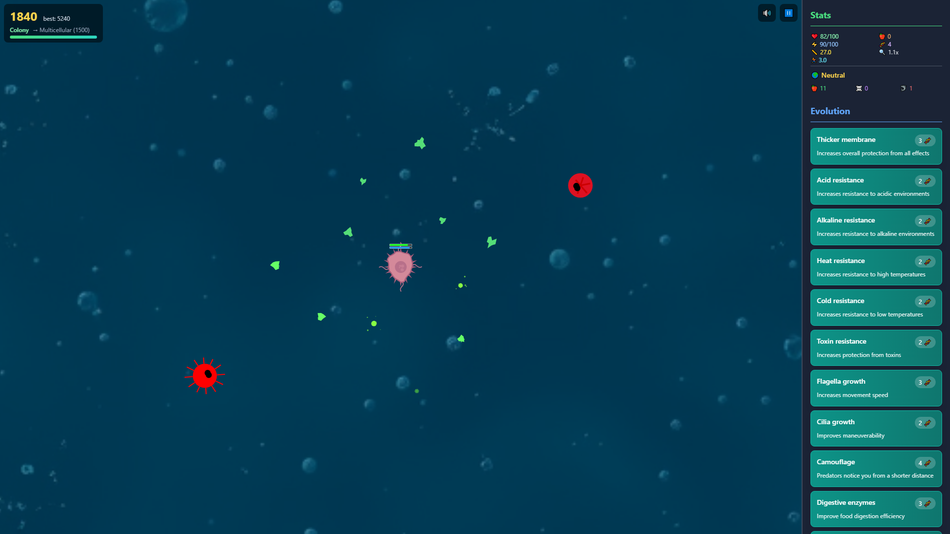 Bacteria — screenshot 2
