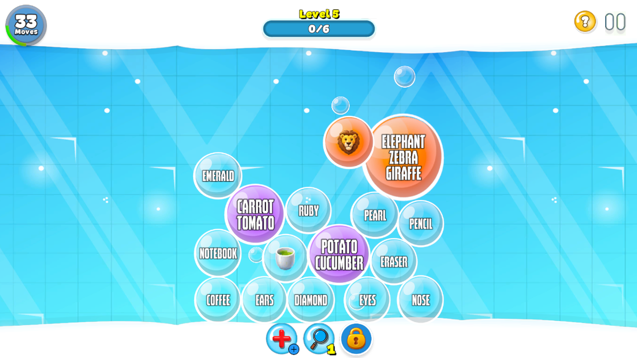Word bubbles — screenshot 3