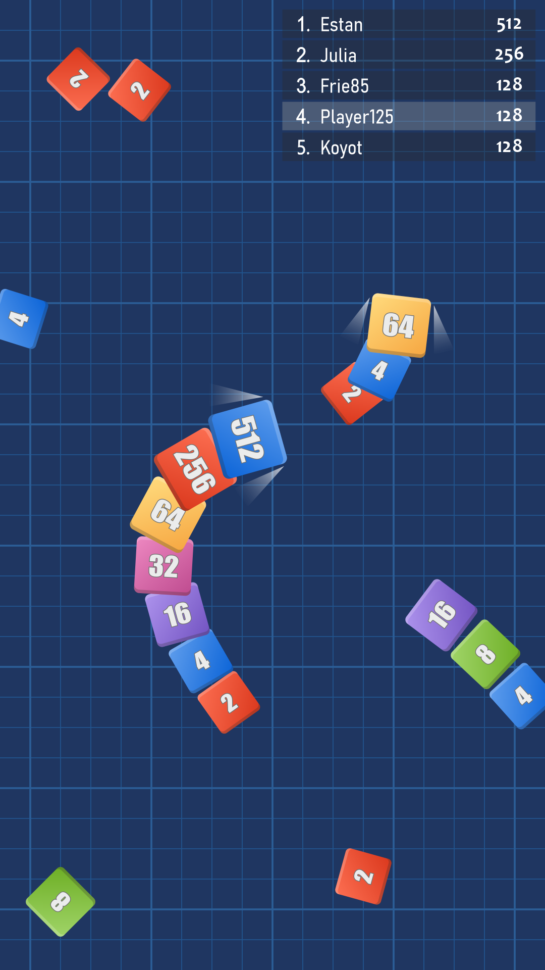 Snake Arena 2048 screenshot 4