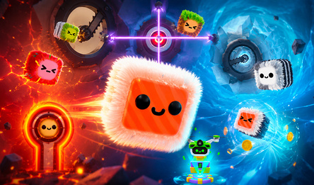 Happy Fluffy Cubes