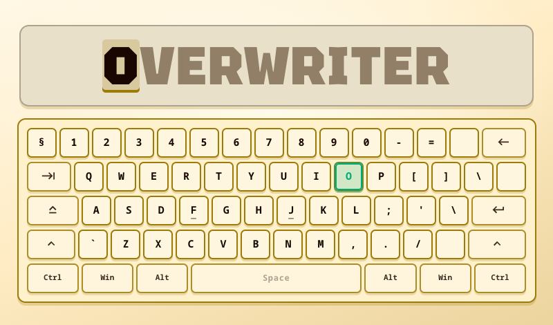 Overwriter game cover