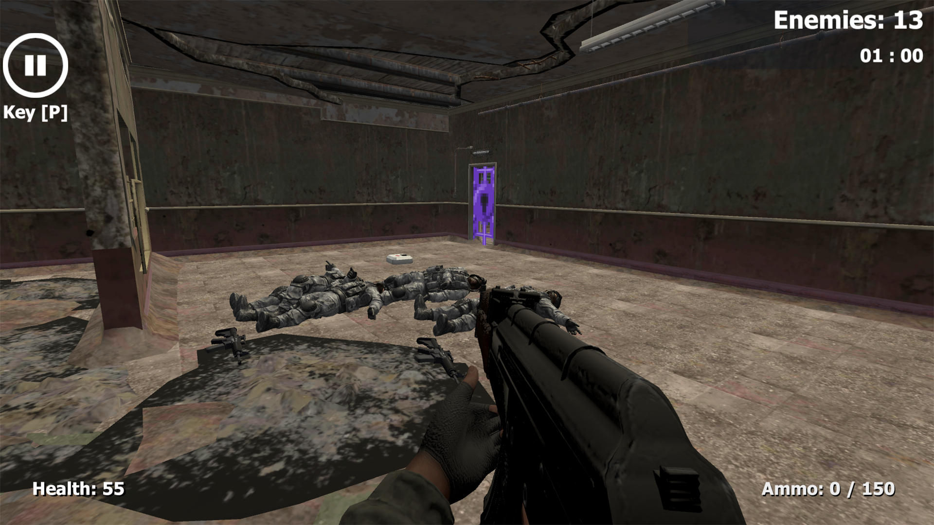 Escape from the Hospital - Shooter screenshot