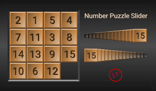 Number Puzzle Slider — trailer