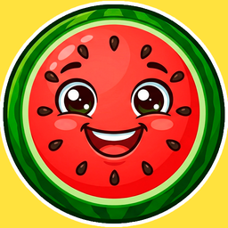 Собери Арбуз: Соединяй шарики