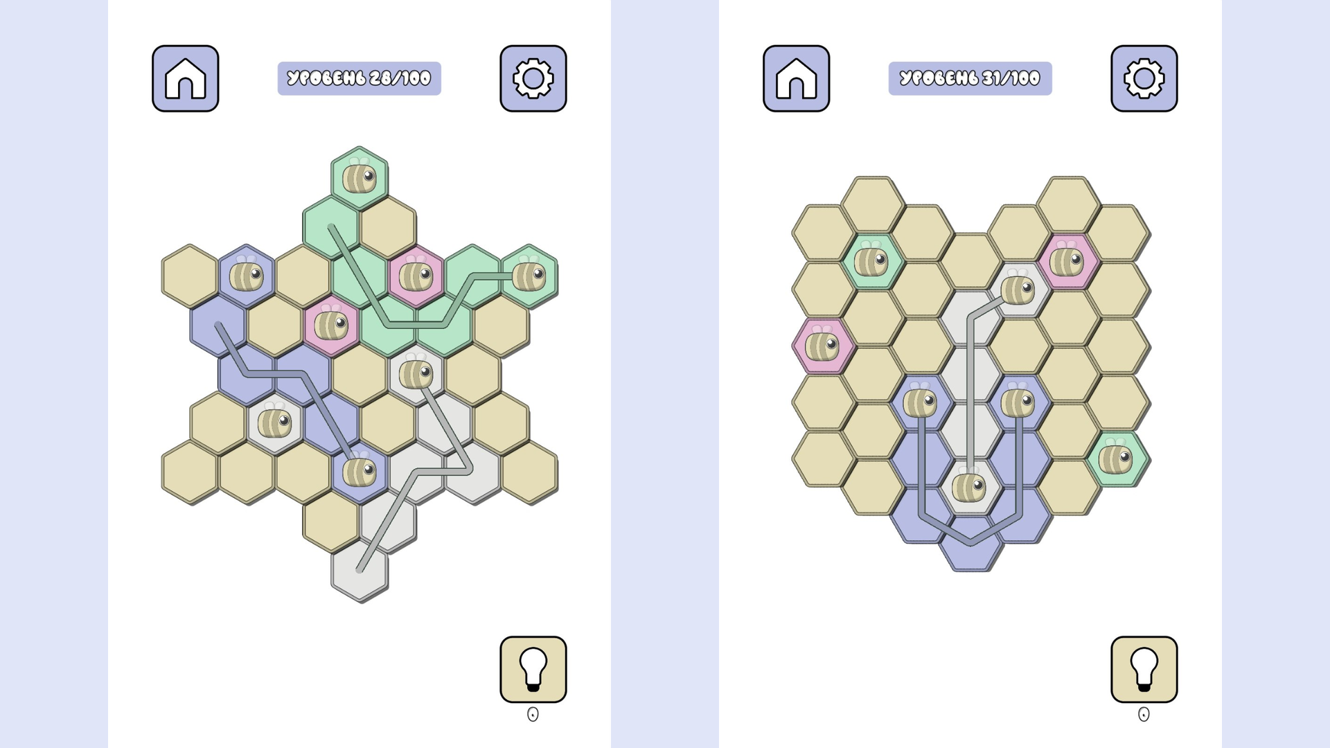 Соедини пчёлок! — screenshot 3