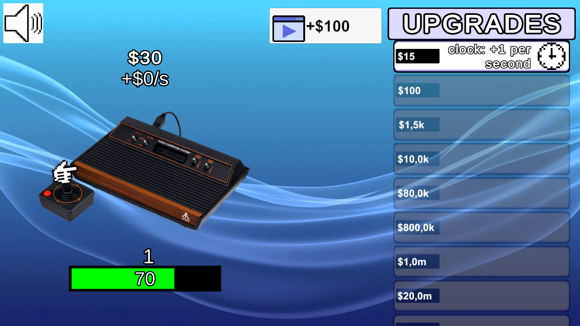 Console Evolution: Clicker! screenshot