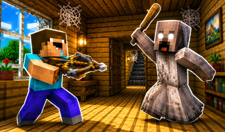 Granny vs Noob - Multiplayer Craft Style
