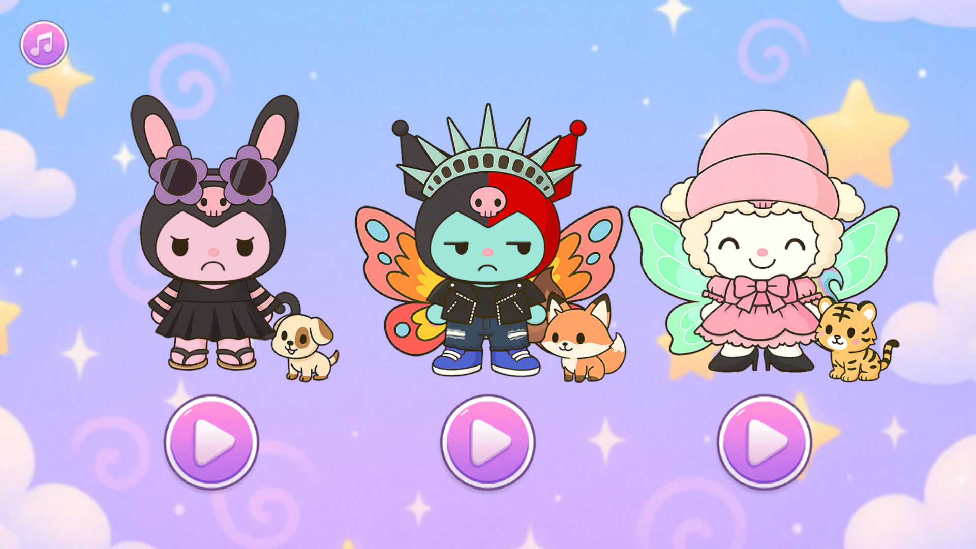 Одевалки с Куроми — screenshot 2