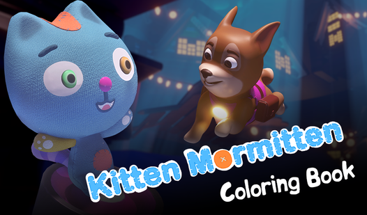 Kitten Mormitten Coloring Book