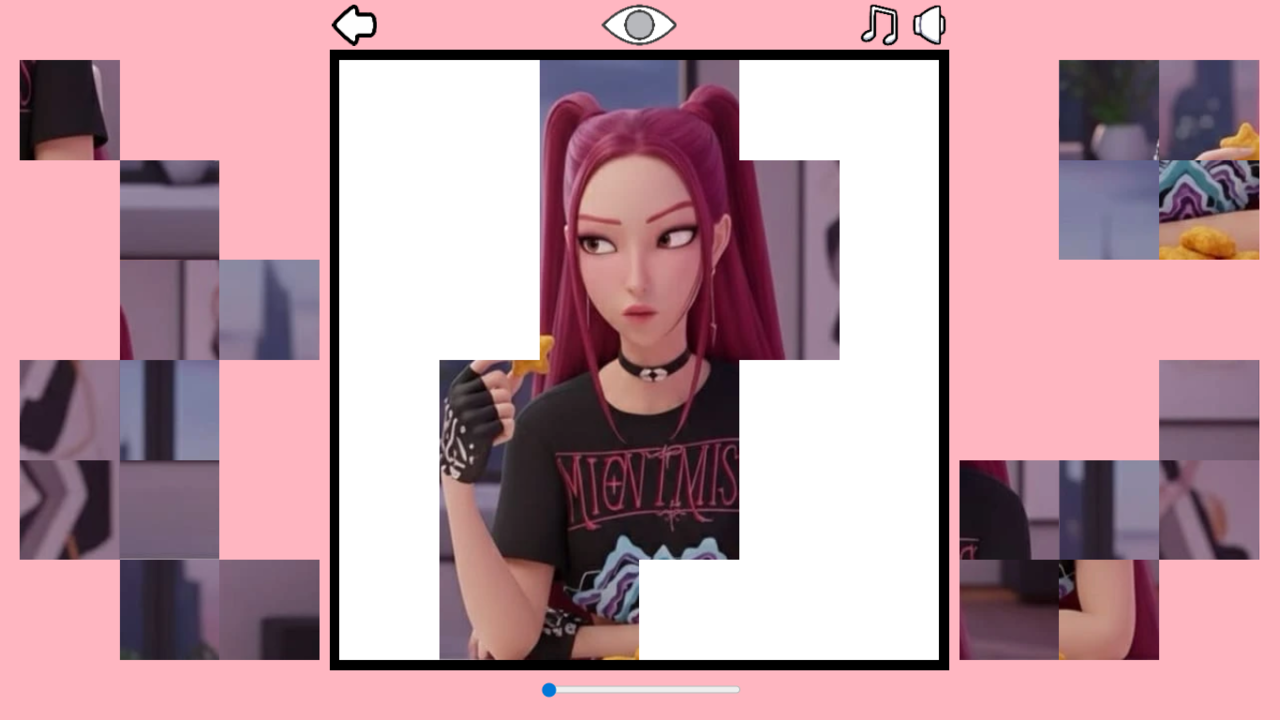 K-Pop Demon Hunters Puzzles: Rumi Huntrix screenshot