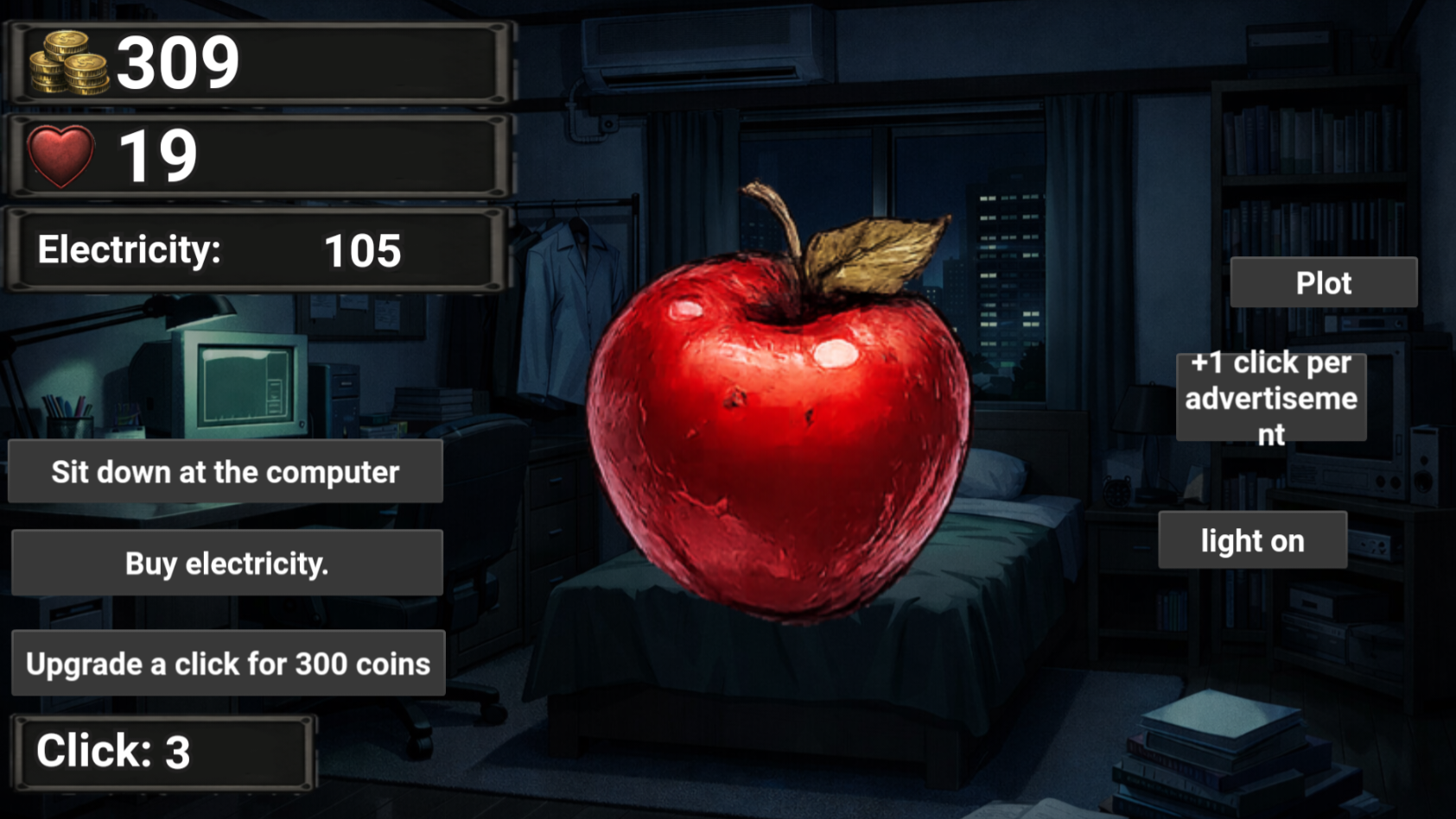 The high school student in the room — screenshot 1
