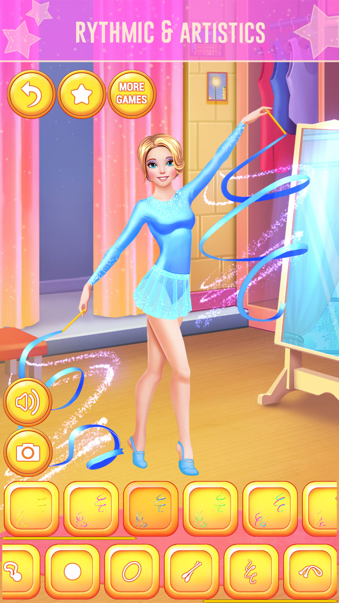 Gymnastics Girl Dress Up screenshot 7